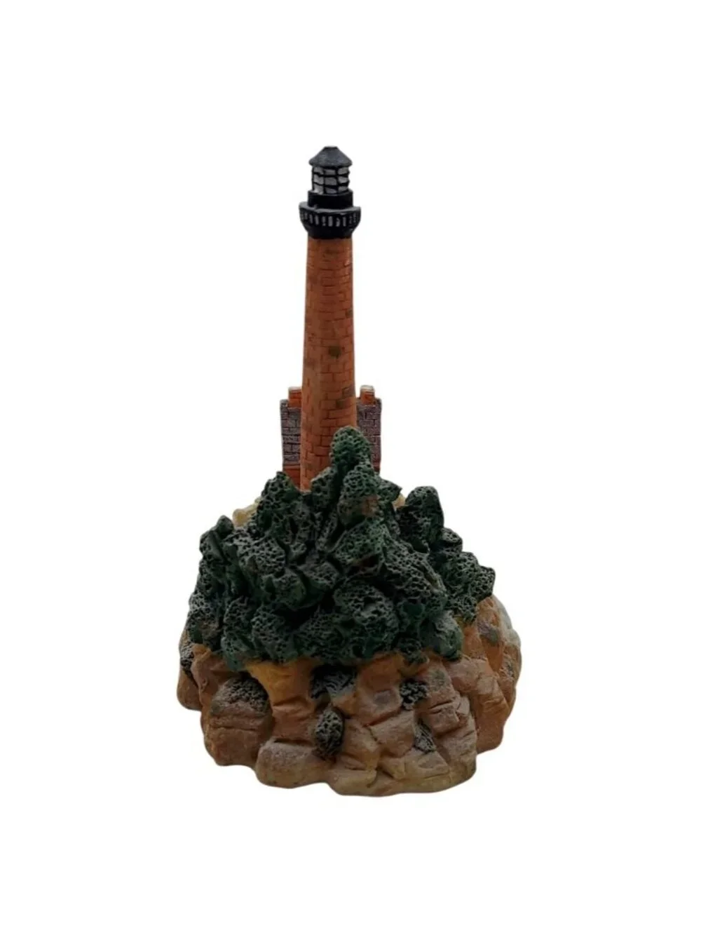 Currituck Outer Banks NC Lighthouse Resin Collectible Figurine Mc Art Co Coastal
